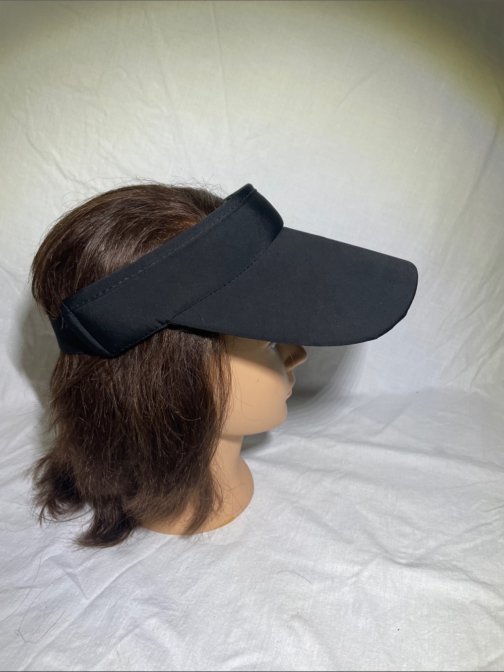 Black Women's Sport Visor - Unbranded
